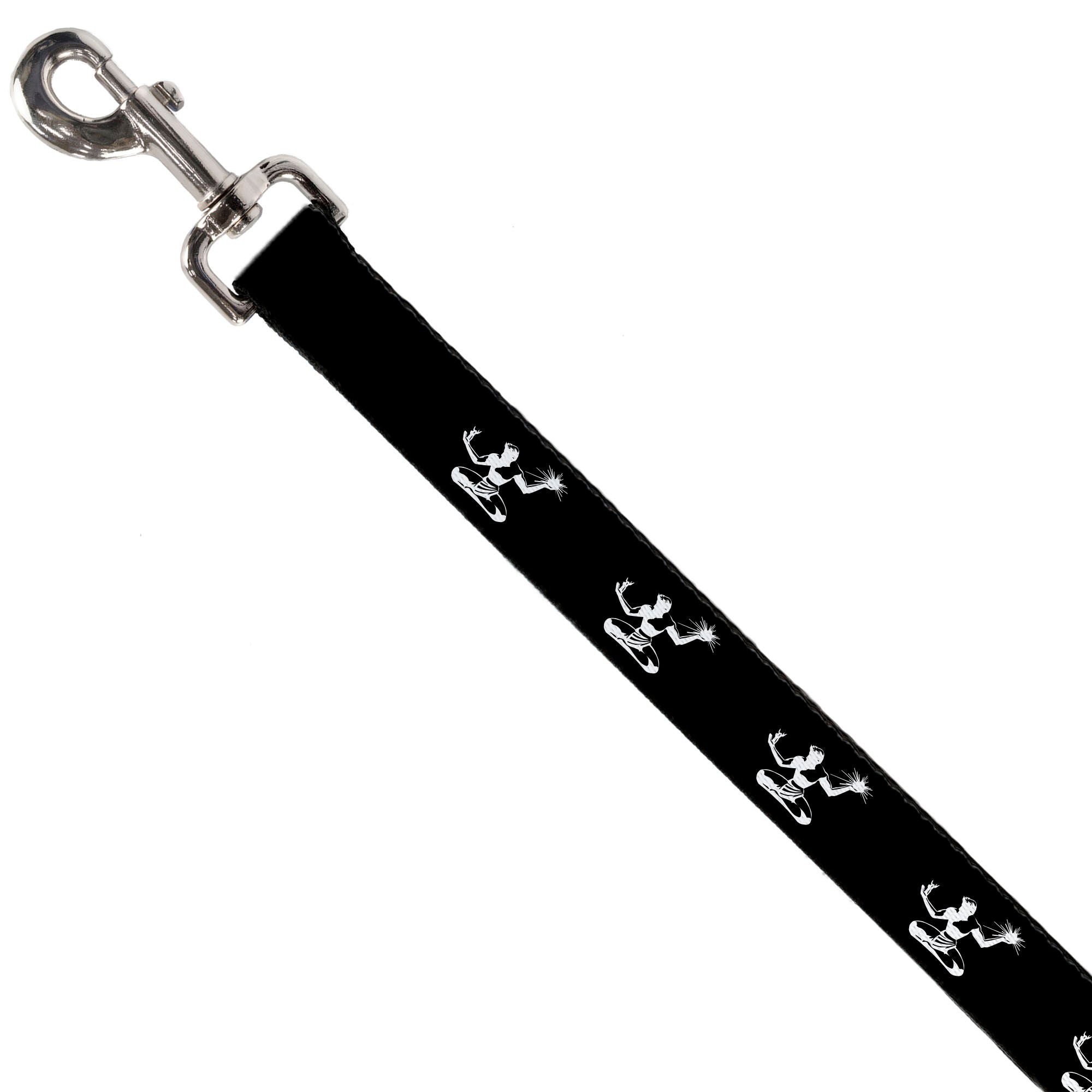 Spirit of Detroit Dog Leash - Black / White Dog Leashes