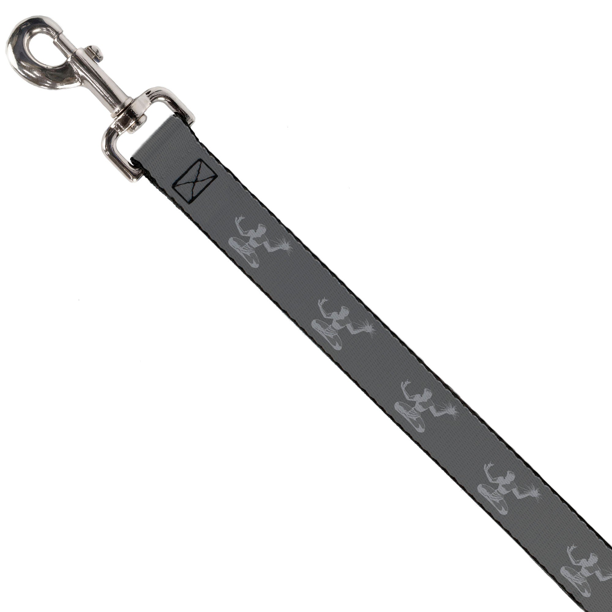 Spirit of Detroit Dog Leash - Gray / Silver Dog Leashes