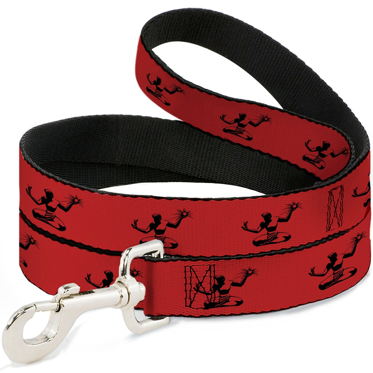 Spirit of Detroit Dog Leash - Red / Black Dog Leashes