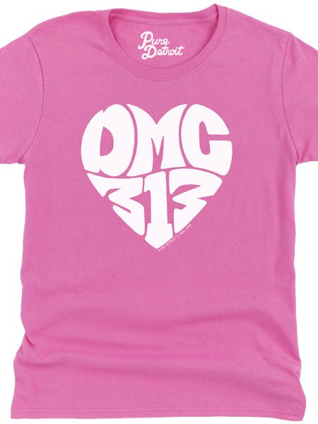 DMC 313 Love Womens T-shirt - White Azelea Clothing