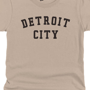 Detroit City Women's Premium Relaxed T-Shirt - Black / Heather Stone    