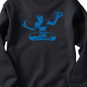 Spirit of Detroit Unisex Sweatshirt - Blue / Black sweatshirt   