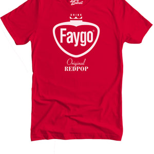 Faygo Retro Logo Premium Unisex T-shirt - Original Red Pop Clothing   