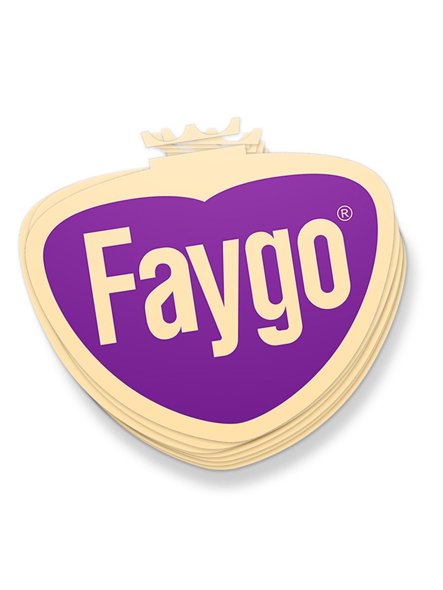 Faygo Retro Logo Sticker - Grape Stickers & Wall Art