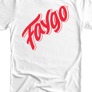 Faygo Premium Unisex T-shirt - White / Red Clothing   