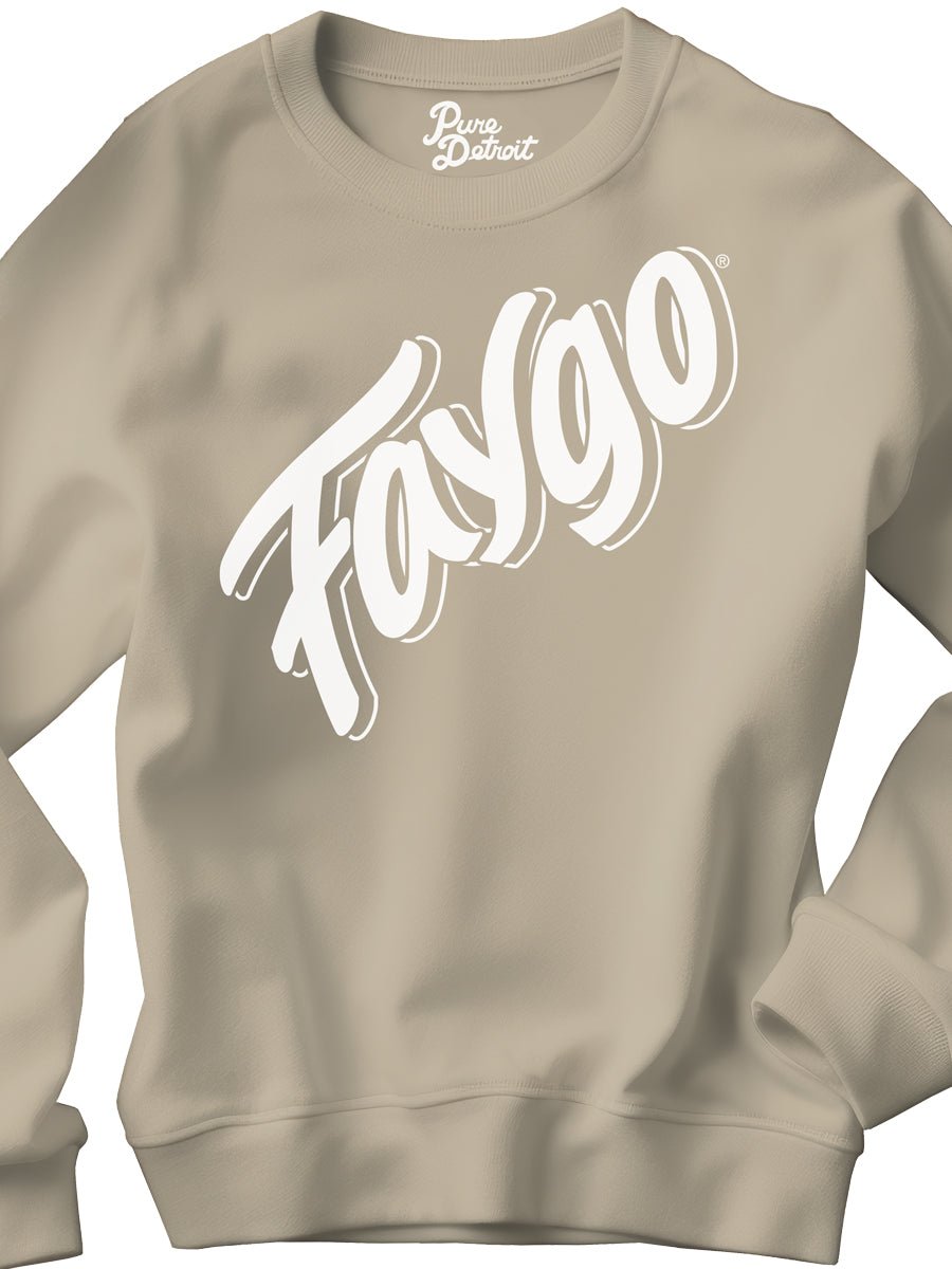 Faygo Heavyweight Crewneck Sweatshirt - Creme Soda Clothing