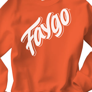 Faygo Heavyweight Crewneck Sweatshirt - Orange Pop Clothing   