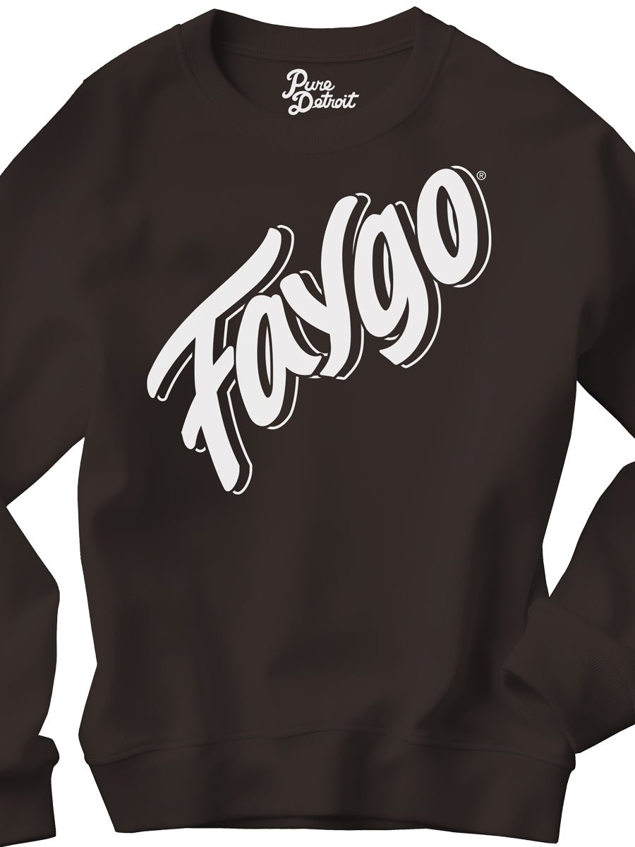 Faygo Heavyweight Crewneck Sweatshirt - Root Beer Clothing