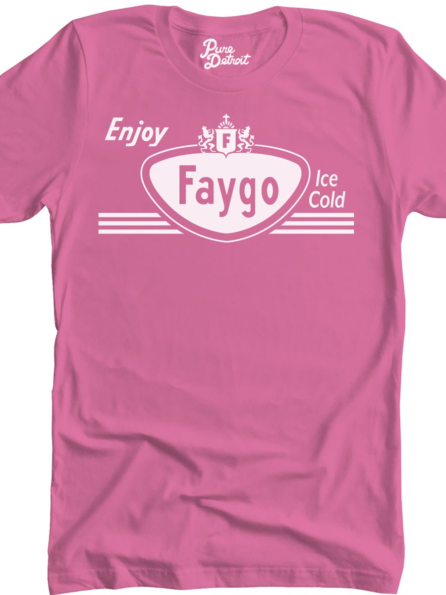 Faygo Vintage Premium Unisex T-Shirt - Hot Pink Clothing