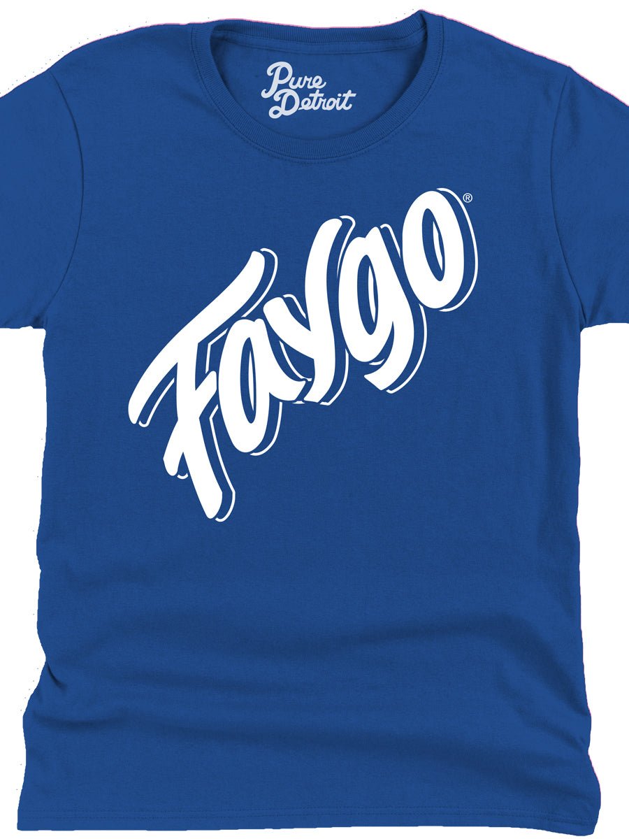 Faygo Womens T-Shirt Blueberry Clothing