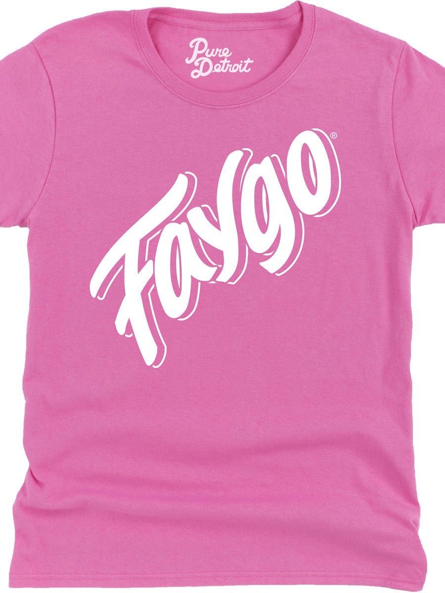 Faygo Womens T-Shirt Hot Pink Clothing