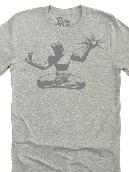 Spirit of Detroit Unisex T-shirt - Athletic Gray / Gray t-shirt