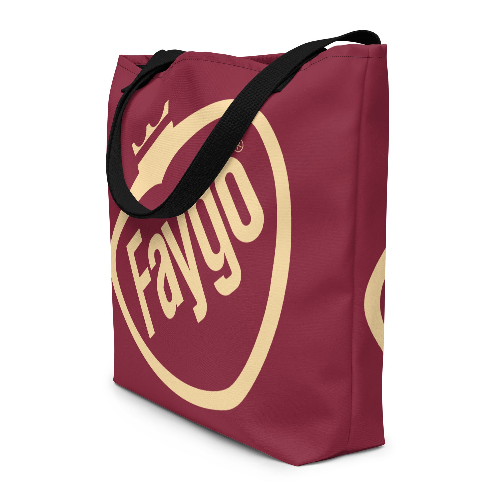 Faygo Retro Logo All-Over Print Large Tote Bag - 16" X 20" - Rock & Rye Tote Bag Default Title