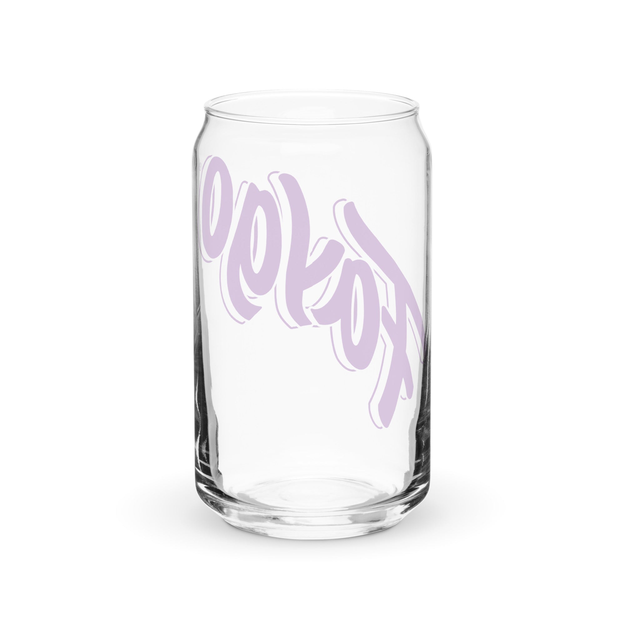 Faygo Grape Can-shaped Glass - 16 oz