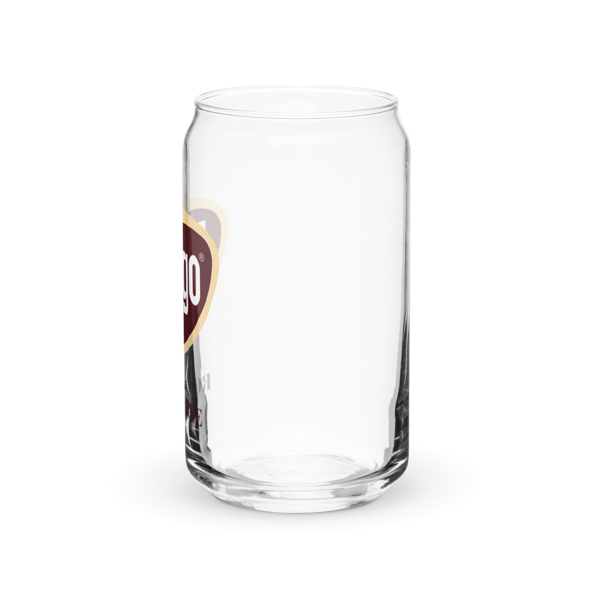 Faygo Retro Logo Can Glass - Rock & Rye 16 oz