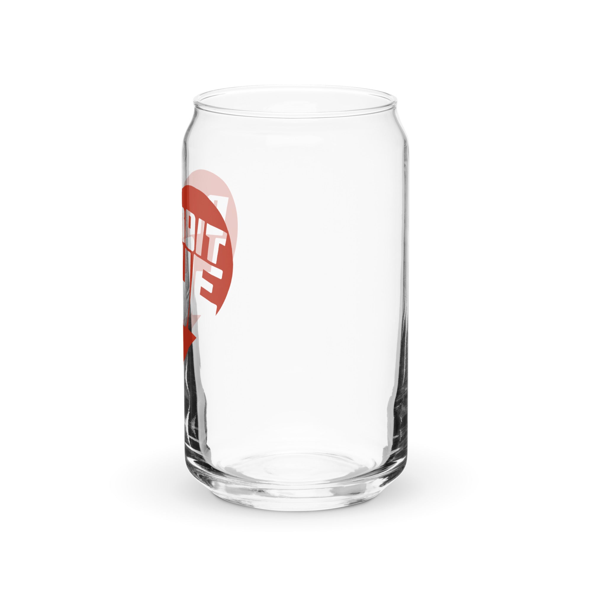 Detroit Love - Can-shaped Glass - 16 oz glass