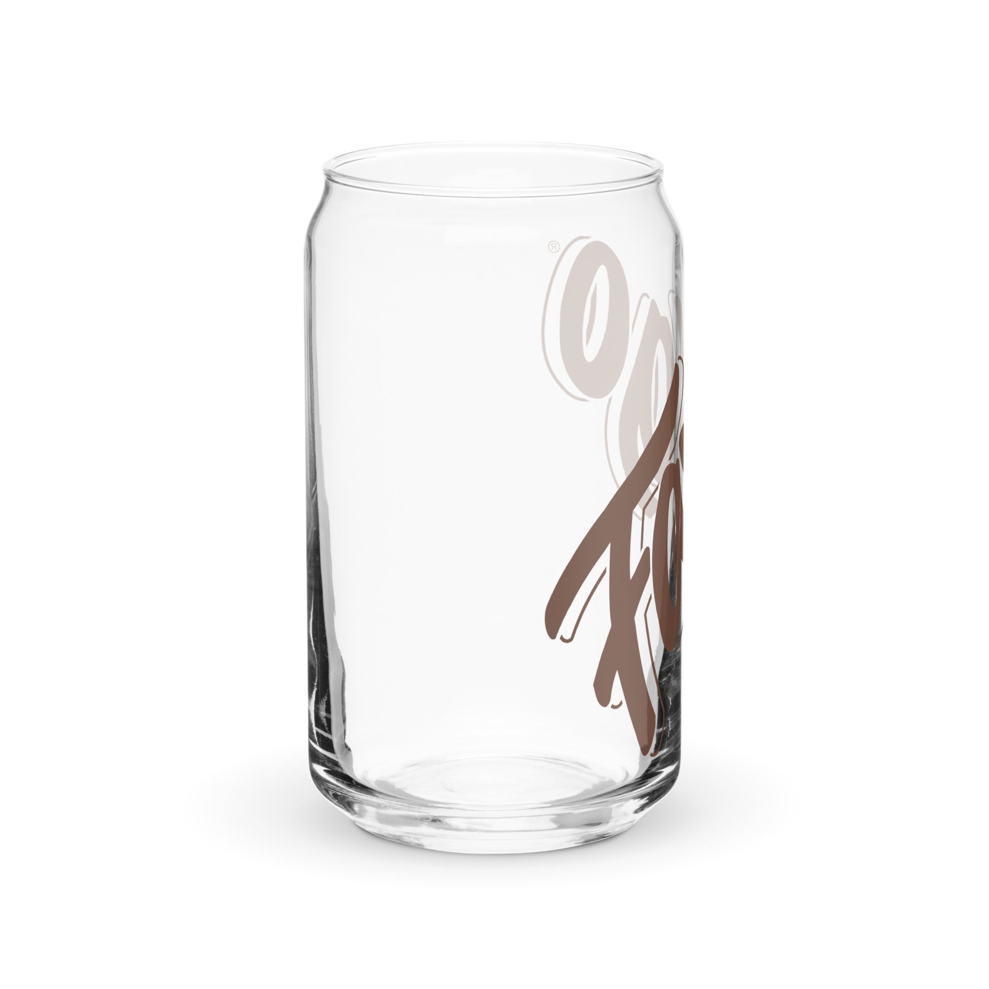 Faygo Root Beer Can-shaped Glass - 16 oz