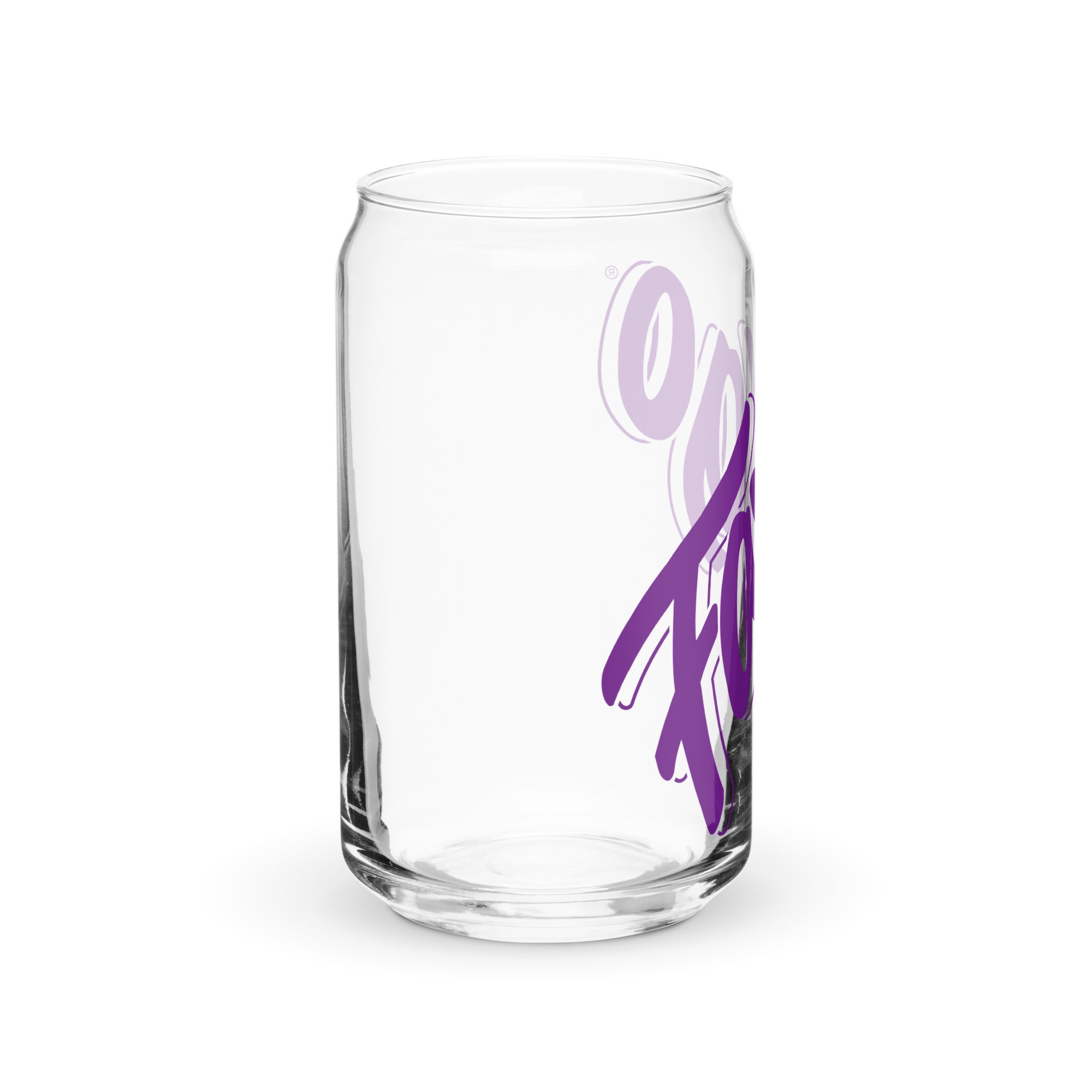 Faygo Grape Can-shaped Glass - 16 oz