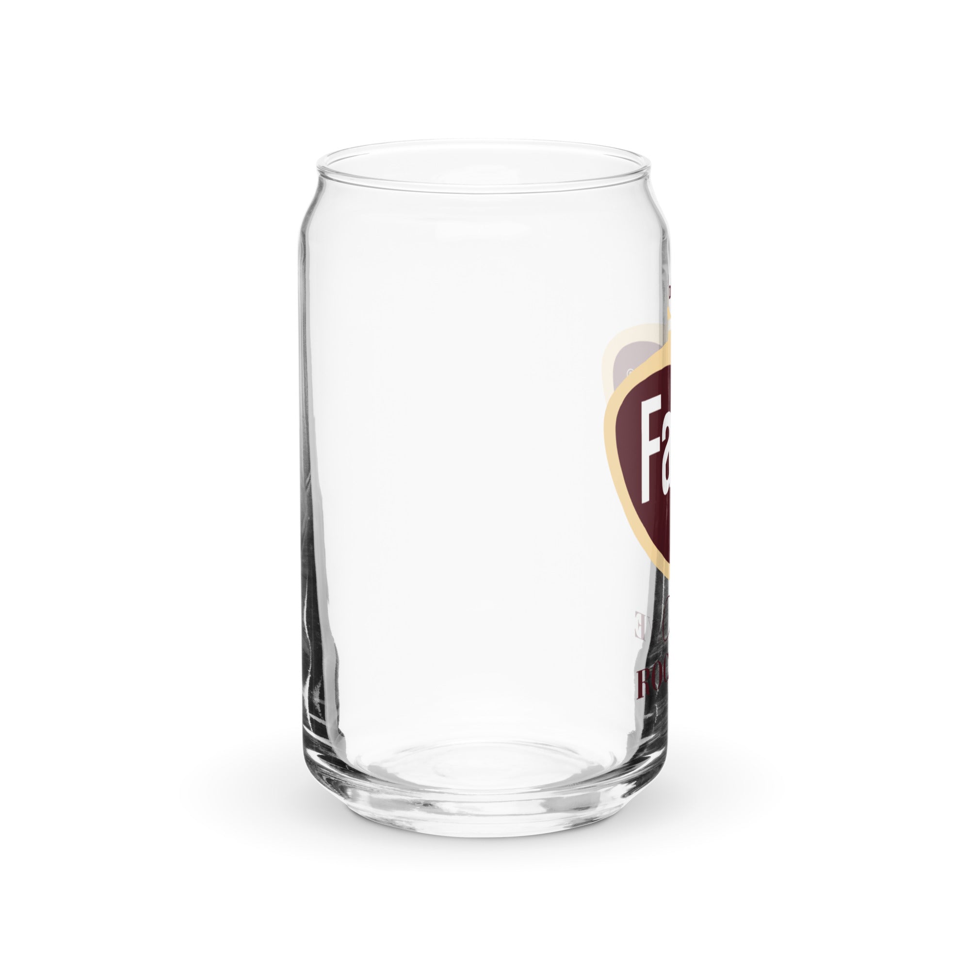Faygo Retro Logo Can Glass - Rock & Rye 16 oz
