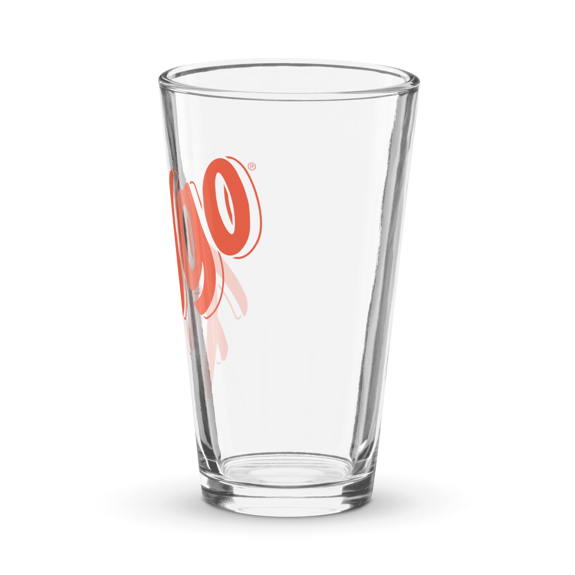 Faygo Logo Pint Glass - Orange 16 oz