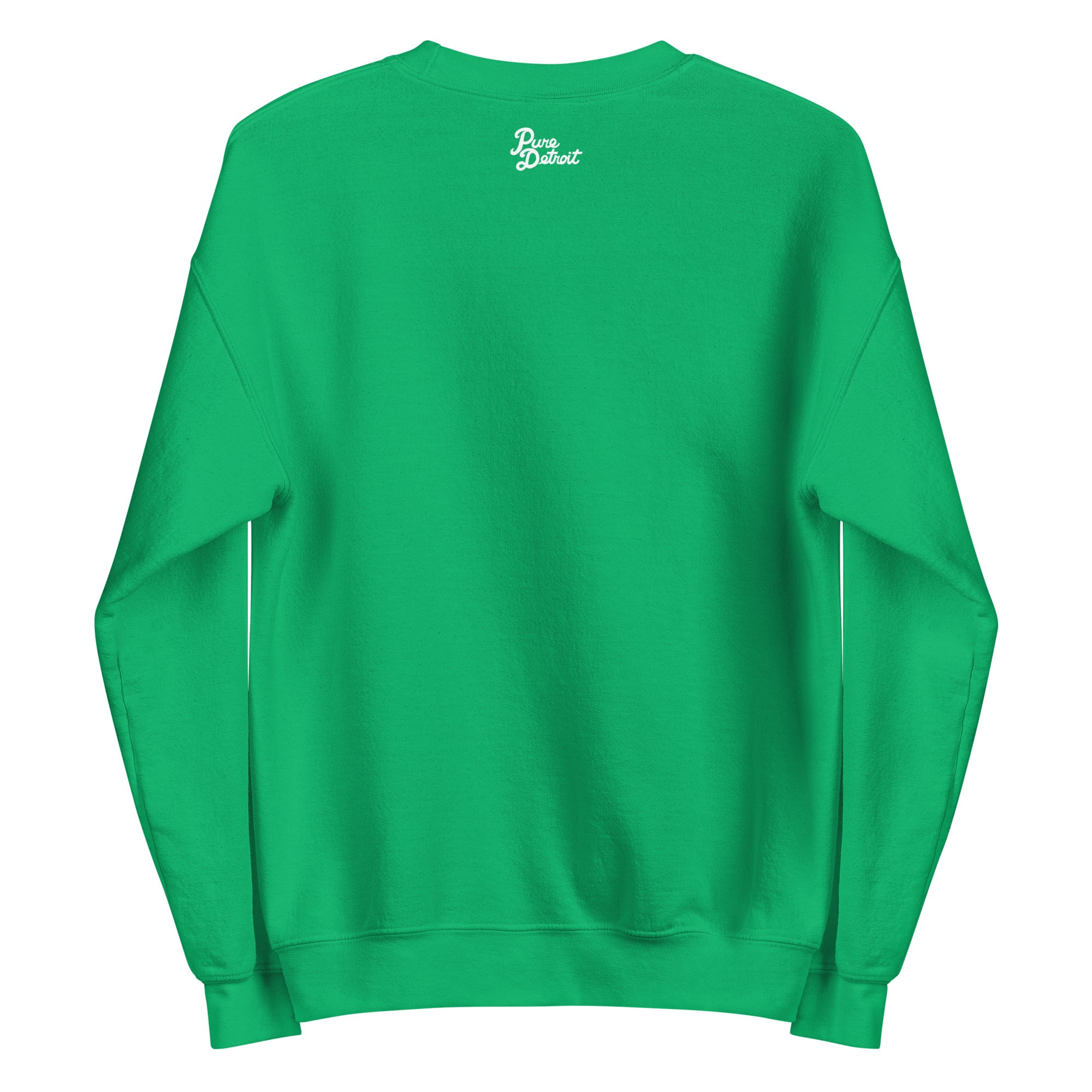 Kiss Me I'm Irish Blended Sweatshirt - Irish Green / White