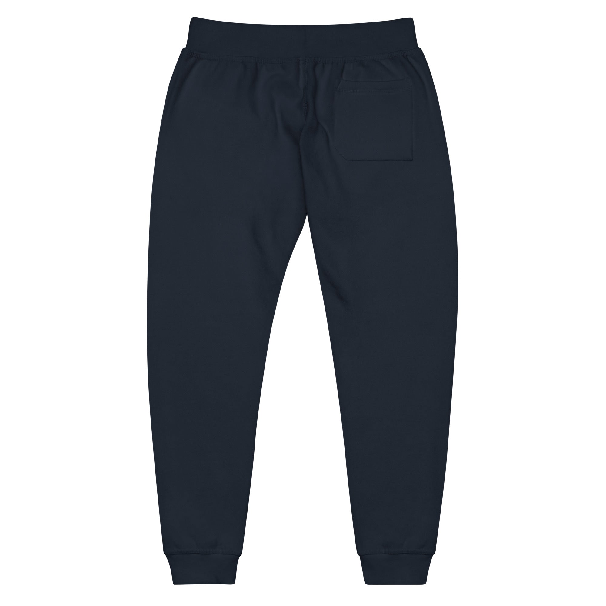 Spirit of Detroit Premium Embroidered Unisex Fleece Sweatpants - Navy / White