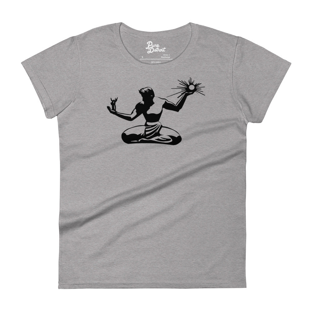 Spirit of Detroit Heather Gray T-shirt / Women's Women's Apparel S
