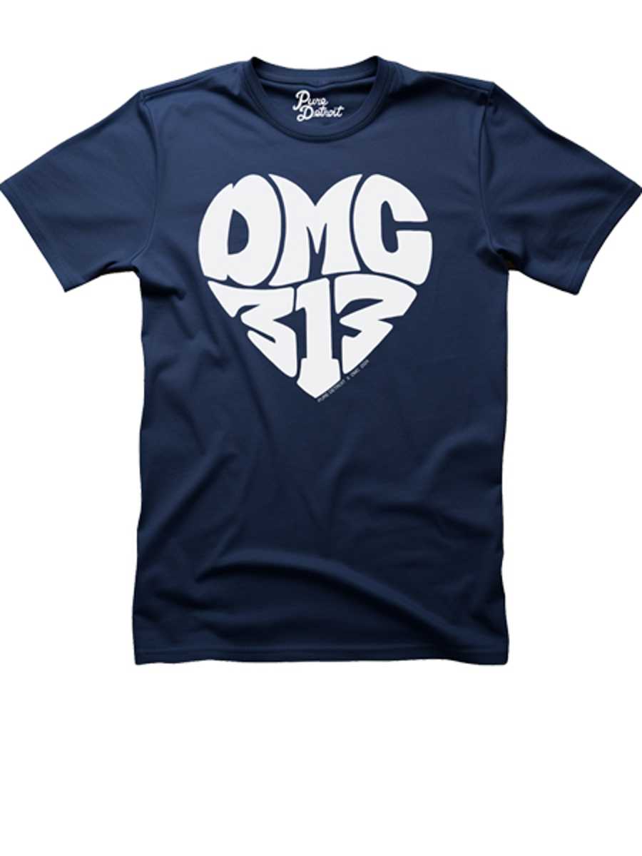 DMC 313 Love Unisex T-Shirt - White / Navy Clothing