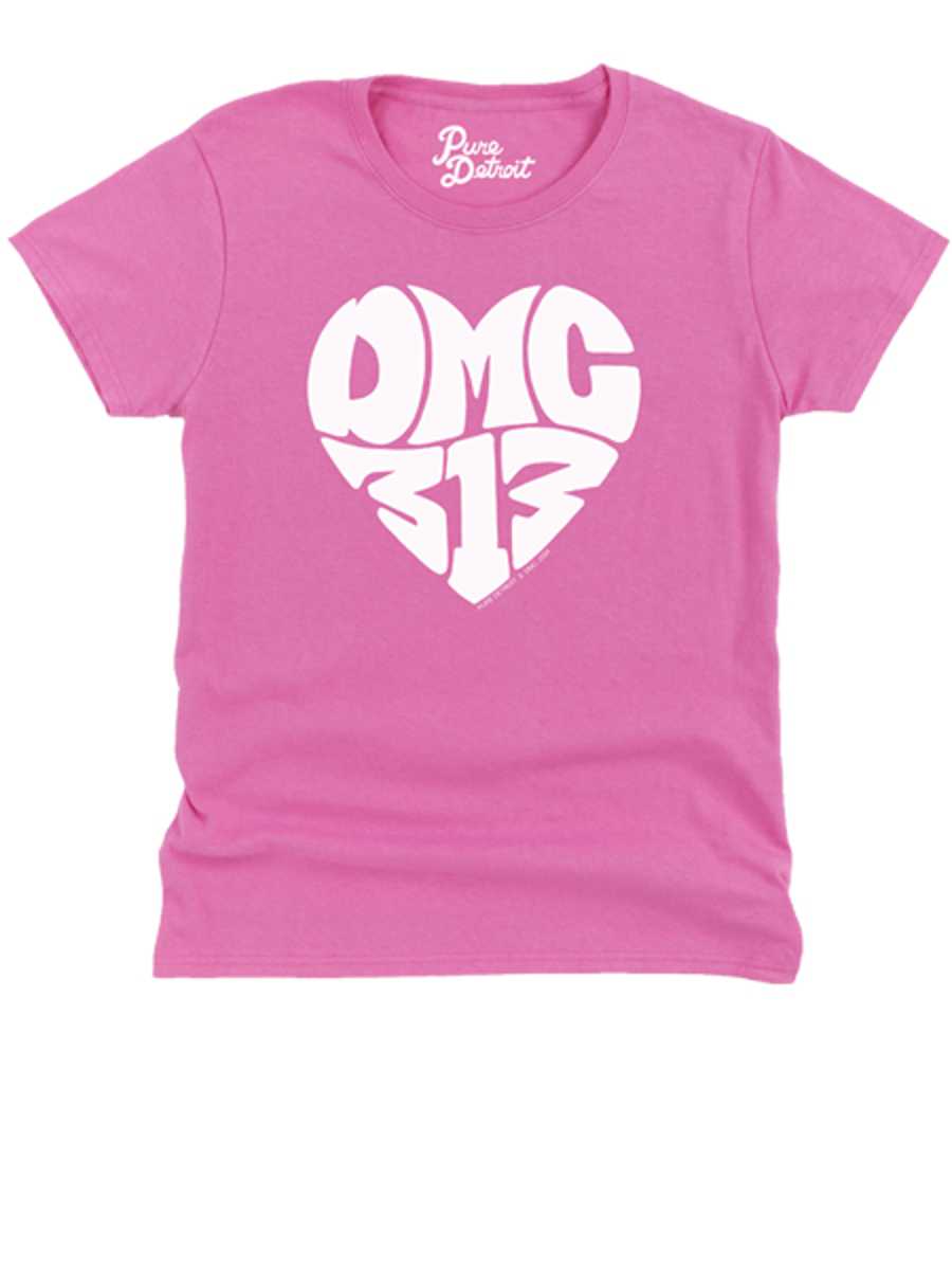 DMC 313 Love Womens T-shirt - White Azelea Clothing