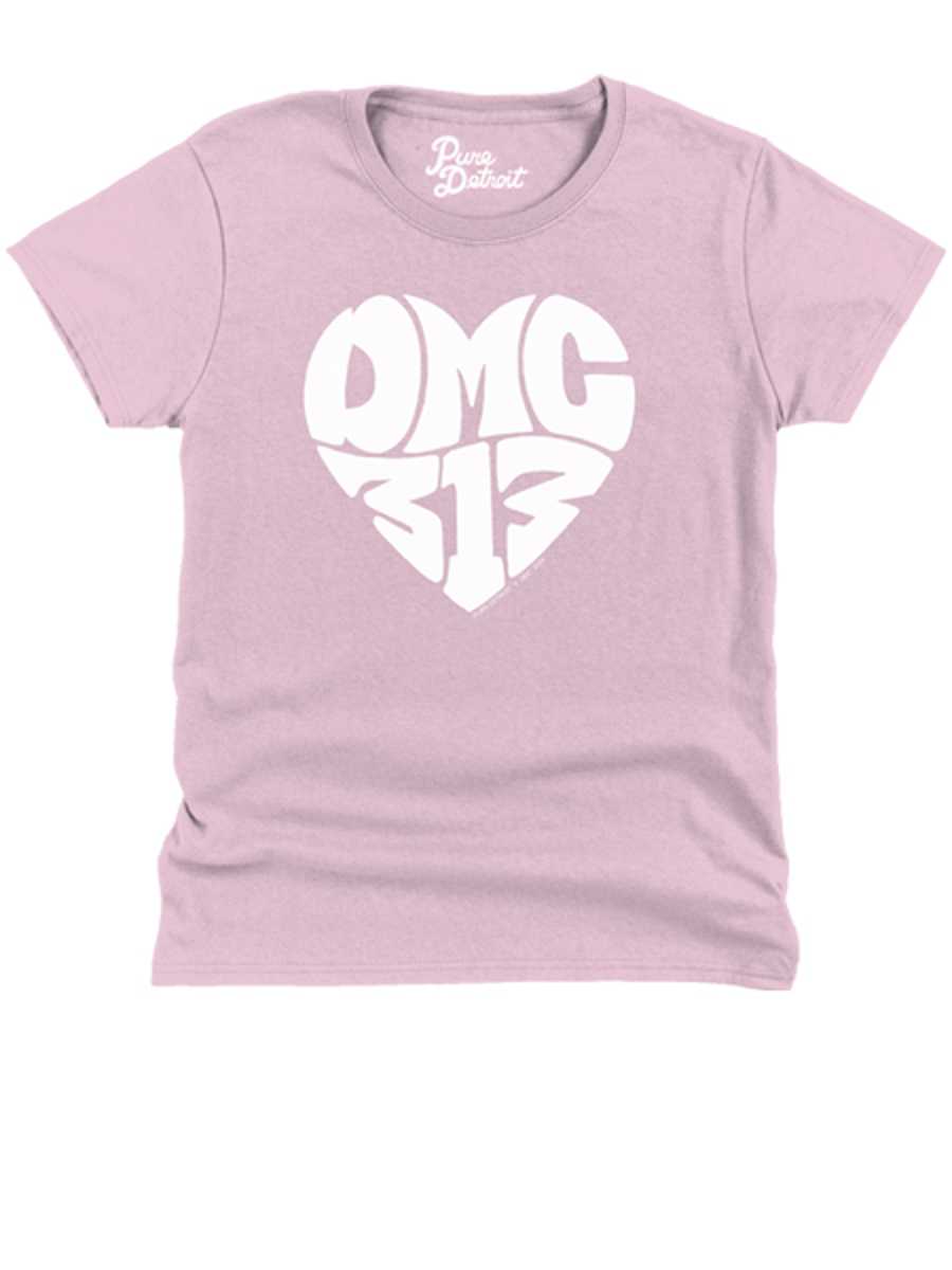 DMC 313 Love Womens T-shirt - White / Pink Clothing   