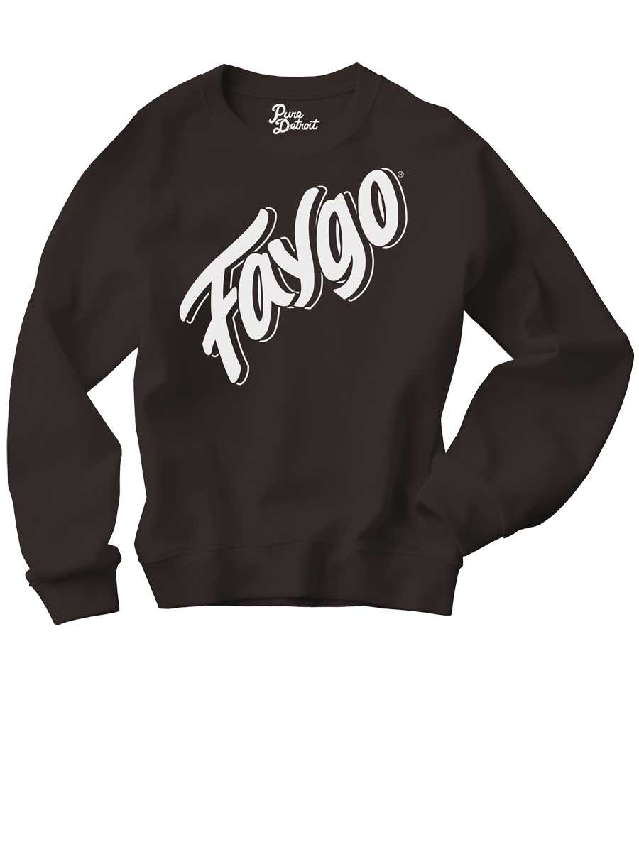 Faygo Heavyweight Crewneck Sweatshirt - Root Beer Clothing