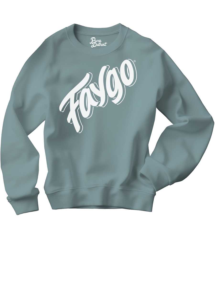 Faygo Heavyweight Crewneck Sweatshirt - Lagoon Clothing   