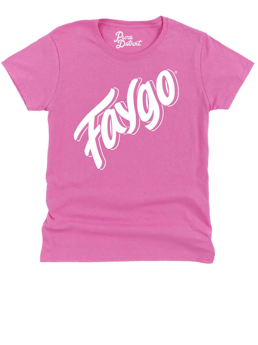 Faygo Womens T-Shirt Hot Pink Clothing