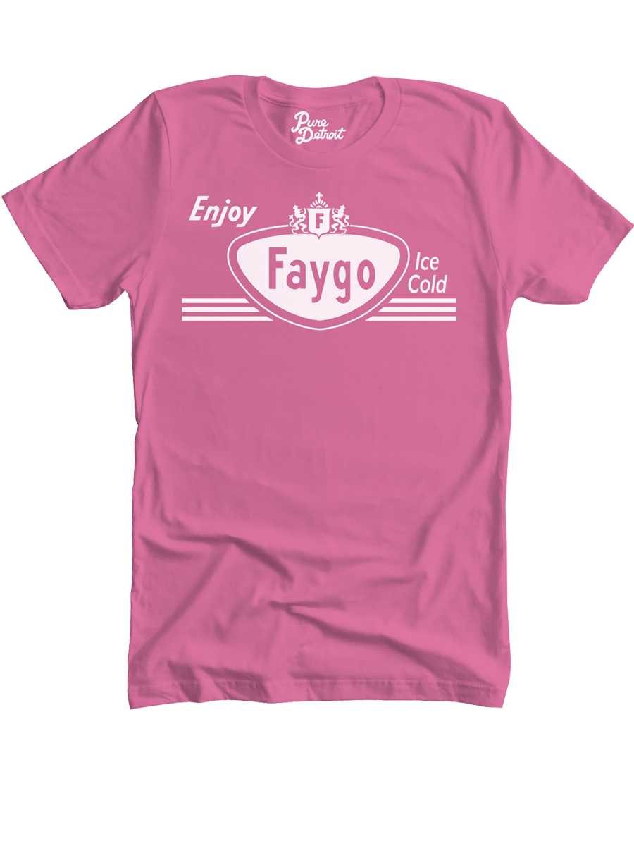 Faygo Vintage Premium Unisex T-Shirt - Hot Pink Clothing