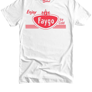 Faygo Unisex Premium T-shirt - Red & White Clothing   