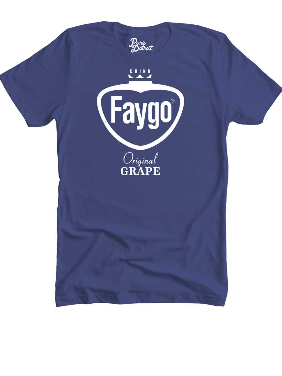 Faygo Retro Logo Premium Unisex T-shirt - Original Grape Clothing   