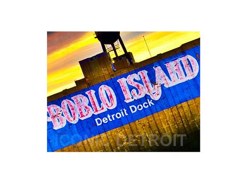 Bob-Lo Island Dock Luster or Canvas Print $35 - $430 Luster Prints and Canvas Prints   