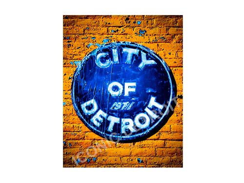 City of Detroit Luster or Canvas Print $35 - $430 Luster Prints and Canvas Prints