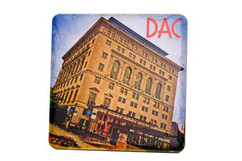 Detroit Athletic Club Porcelain Tile Coaster Coasters