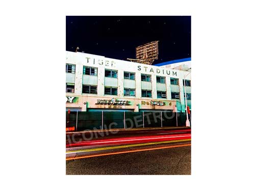 Tiger Stadium Exterior Luster or Canvas Print $35 - $430 Luster Prints and Canvas Prints