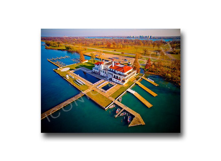 Detroit Boat Club Luster or Canvas Print $35 - $430 Luster Prints and Canvas Prints