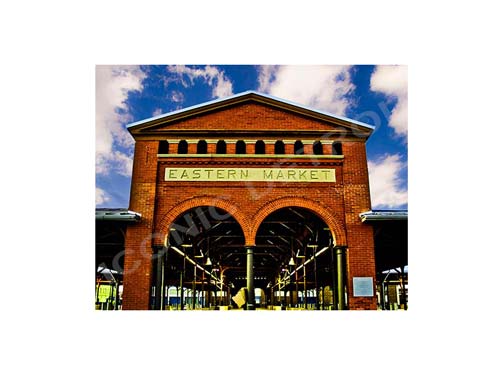 Eastern Market Luster or Canvas Print $35 - $430 Luster Prints and Canvas Prints