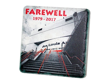 Farewell Joe Louis 1979-2017 Black & White Porcelain Tile Coaster Coasters   