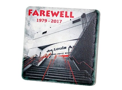 Farewell Joe Louis 1979-2017 Black & White Porcelain Tile Coaster Coasters
