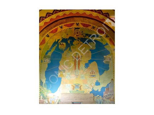 Guardian Interior Michigan Map Luster or Canvas Print $35 - $430 Luster Prints and Canvas Prints