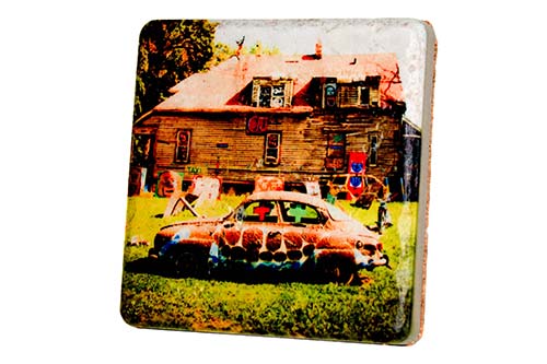 Heidelberg Detroit Porcelain Tile Coaster Coasters
