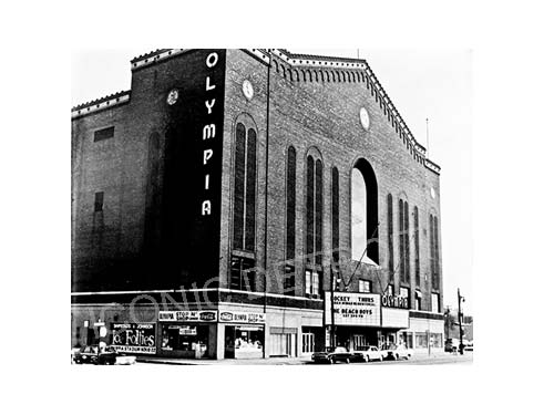 Historic Olympia Stadium Black and White Luster or Canvas Print $35 - $430 Luster Prints and Canvas Prints