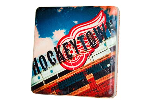Hockeytown Porcelain Tile Coaster Coasters