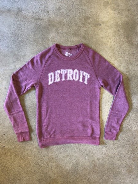 Detroit 1701 Sweatshirt / Fade + Eco True Currant / Unisex Unisex Apparel