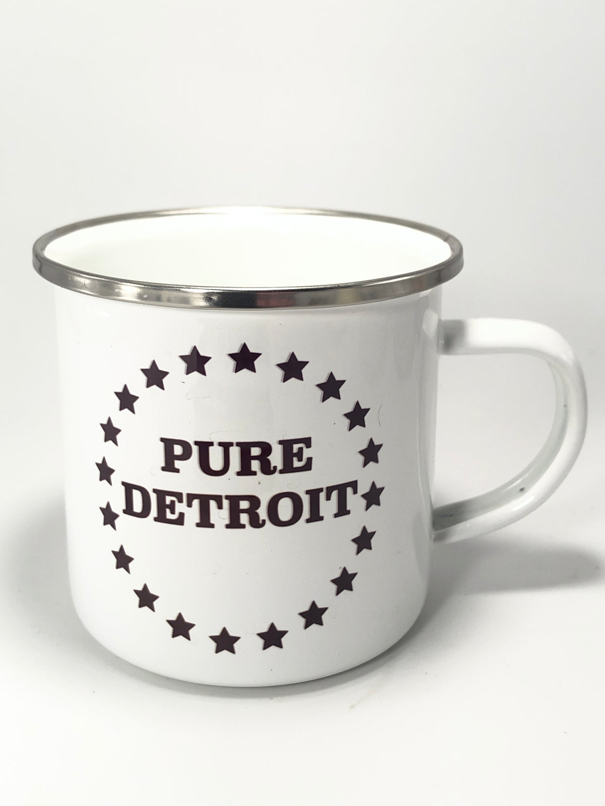 Pure Detroit Stars 13 oz Campfire Mug Coffee Mug   